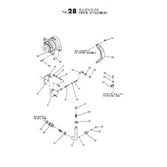 FIG 28. ENGINE ATTACHMENT