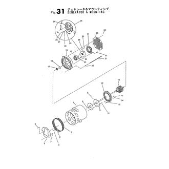 FIG 31. GENERATOR & MOUNTING