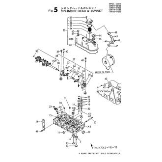 FIG 5. CYLINDER HEAD & BONNET