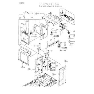 FIG 23. AIR CLEANER & SILENCER