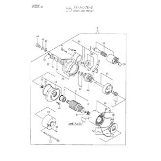 FIG 55. STARTER MOTOR