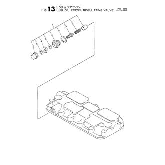 FIG 13. LUB.OIL PRESS.REGULATING VALVE