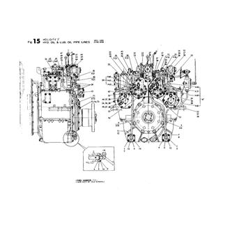 FIG 15. HYD.OIL & LUB.OIL PIPE LINES