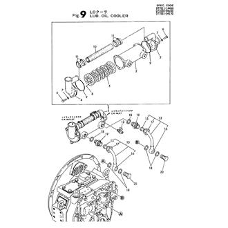 FIG 9. LUB. OIL COOLER