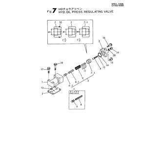 FIG 7. HYD.OIL PRESS.REGULATING VALVE