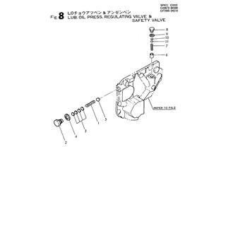 FIG 8. LO.PRESS.REGU. & SAFETY VALVE