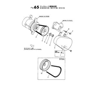 FIG 65. GENERATOR DRIVING DEVICE