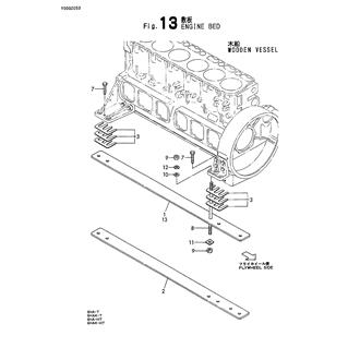 FIG 13. ENGINE BED