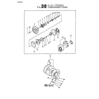 FIG 36. TURBOCHARGER(TD08H)