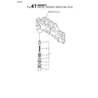 FIG 47. LUB.OIL PRESS.REGURATING VALVE