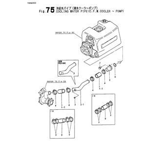 FIG 75. COOLING WATER PIPE(C.F.W.COOLE