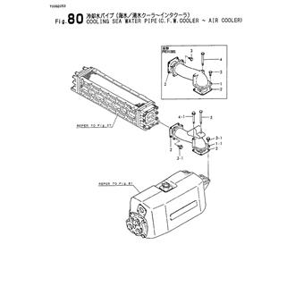 FIG 80. COOLING SEA WATER PIPE(C.F.W.C