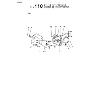 FIG 110. STARTER SWITCH(OPTIONAL)