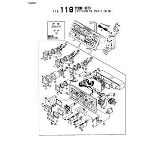 FIG 119. INSTRUMENT PANEL(NEW)