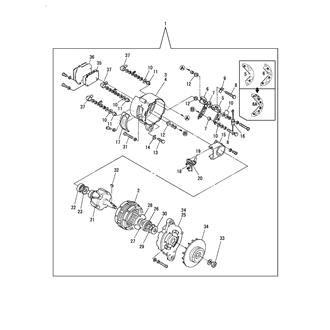 FIG 133. GENERATOR COMPONENT PART(PREVI