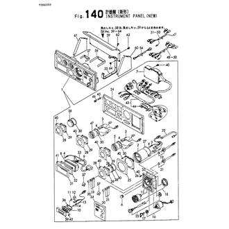 FIG 140. INSTRUMENT PANEL(NEW)