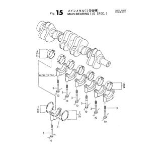 FIG 15. MAIN BEARING (JG SPEC.)