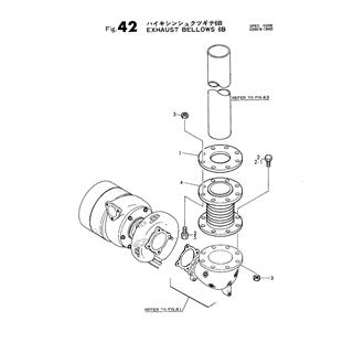 FIG 42. EXHAUST BELLOWS 6B