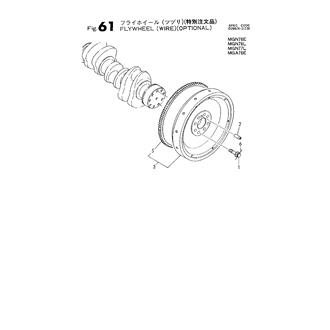 FIG 61. FLYWHEEL (WIRE)(OPTIONAL)