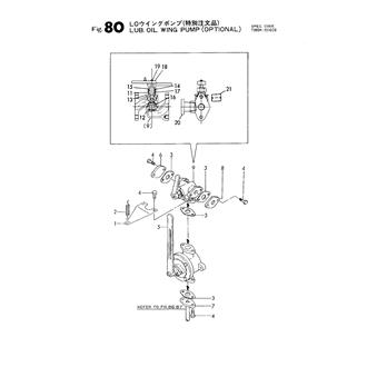 FIG 80. LUB. OIL WING PUMP (OPTIONAL)