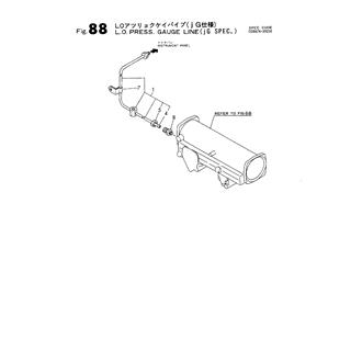 FIG 88. L.O. PRESS.GAUGE LINE(JG SPEC.)