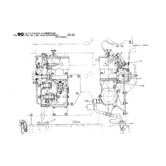 FIG 90. L.O.LINE (RHD GOVERNOR)(OPTIONAL)