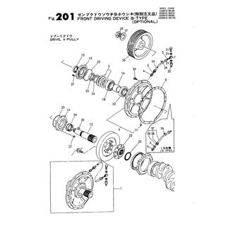 FIG 201. FRONT DRIVING DEVICE B-TYPE