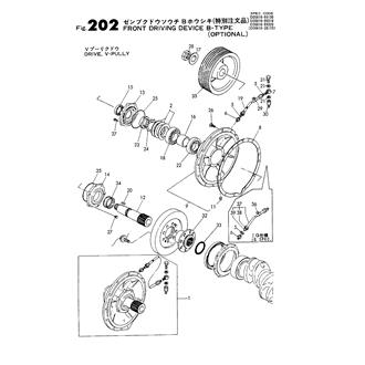 FIG 202. FRONT DRIVING DEVICE B-TYPE