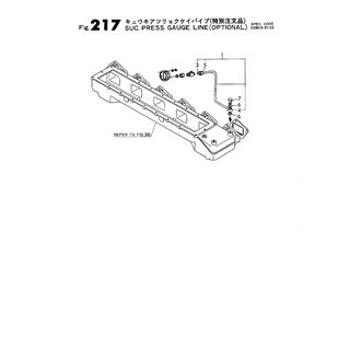 FIG 217. SUC.PRESS.GAUGE LINE(OPTIONAL)