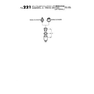 FIG 221. DAMPER (L.O.PRESS.SWITCH)