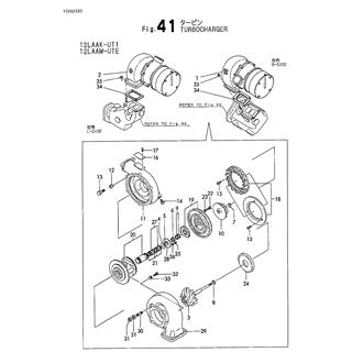 FIG 41. TURBOCHARGER(jg SPEC.)