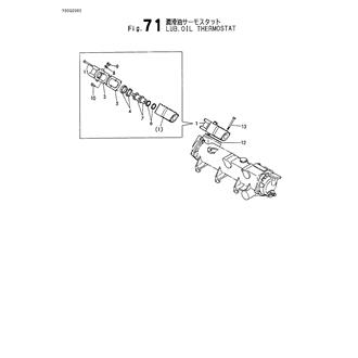 FIG 71. LUB.OIL THERMOSTAT