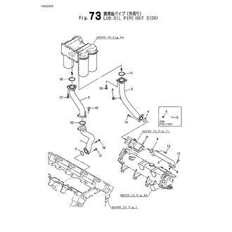 FIG 73. LUB.OIL PIPE(OUT SIDE)