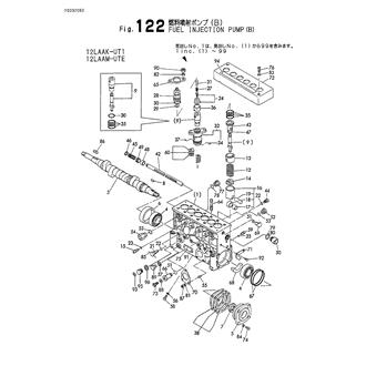 FIG 122. FUEL INJECTION PUMP(B)(12LAAK-UT1 12LAAM-UTE)