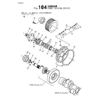 FIG 164. FRONT DRIVING DEVICE