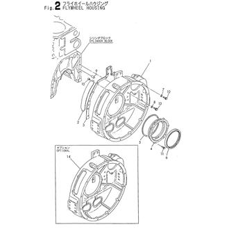 FIG 2. FLYWHEEL HOUSING