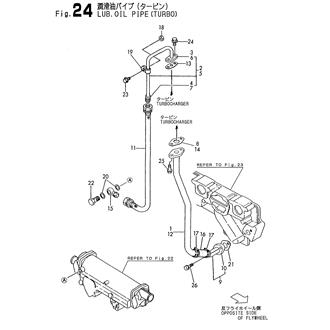 FIG 24. LUB.OIL PIPE(TURBO)