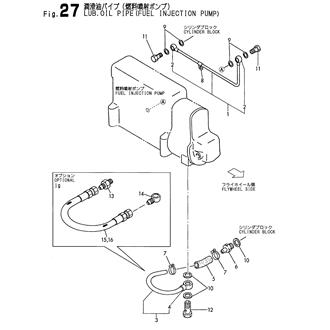 FIG 27. LUB.OIL PIPE(FUEL INJECTION PUMP)