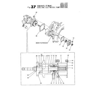 FIG 37. COOLING SEA WATER PUMP