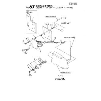 FIG 67. ENGINE STOP DEVICE(ERECTRIC DRIVE)