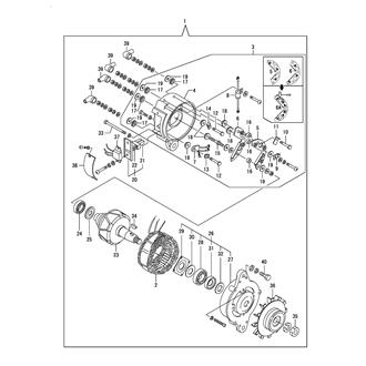 FIG 75. GENERATOR COMPONENT PART(24V,700w)