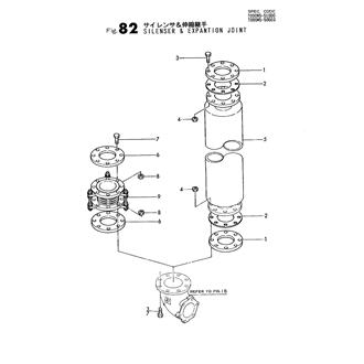 FIG 82. SILENSER & EXPANSION JOINT