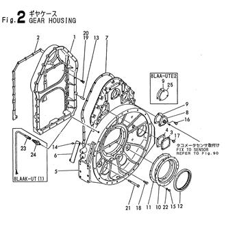 FIG 2. GEAR HOUSING