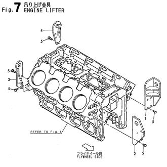 FIG 7. ENGINE LIFTER