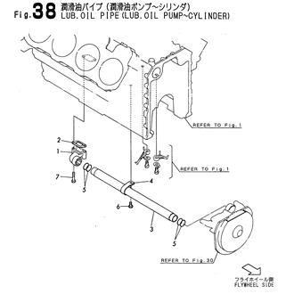 FIG 38. LUB.OIL PIPE(LUB.OIL LINE-CYLI