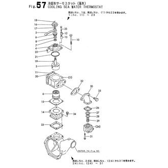 FIG 57. COOLING SEA WATER THERMOSTAT