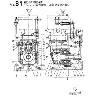 FIG 81. HYD.OIL GOVERNOR DRIVING DEVIC