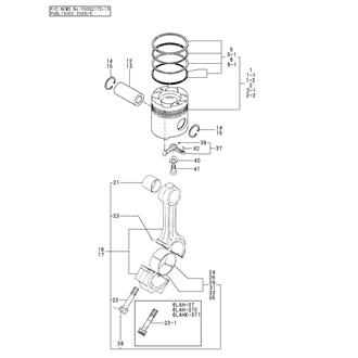 FIG 33. PISTON & CONNECTING ROD