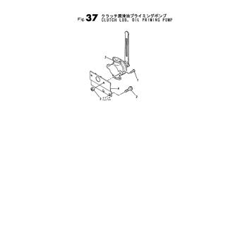 FIG 37. CLUTCH LUB. OIL PRIMING PUMP