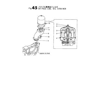 FIG 45. BY-PASS LUB. OIL STRAINER